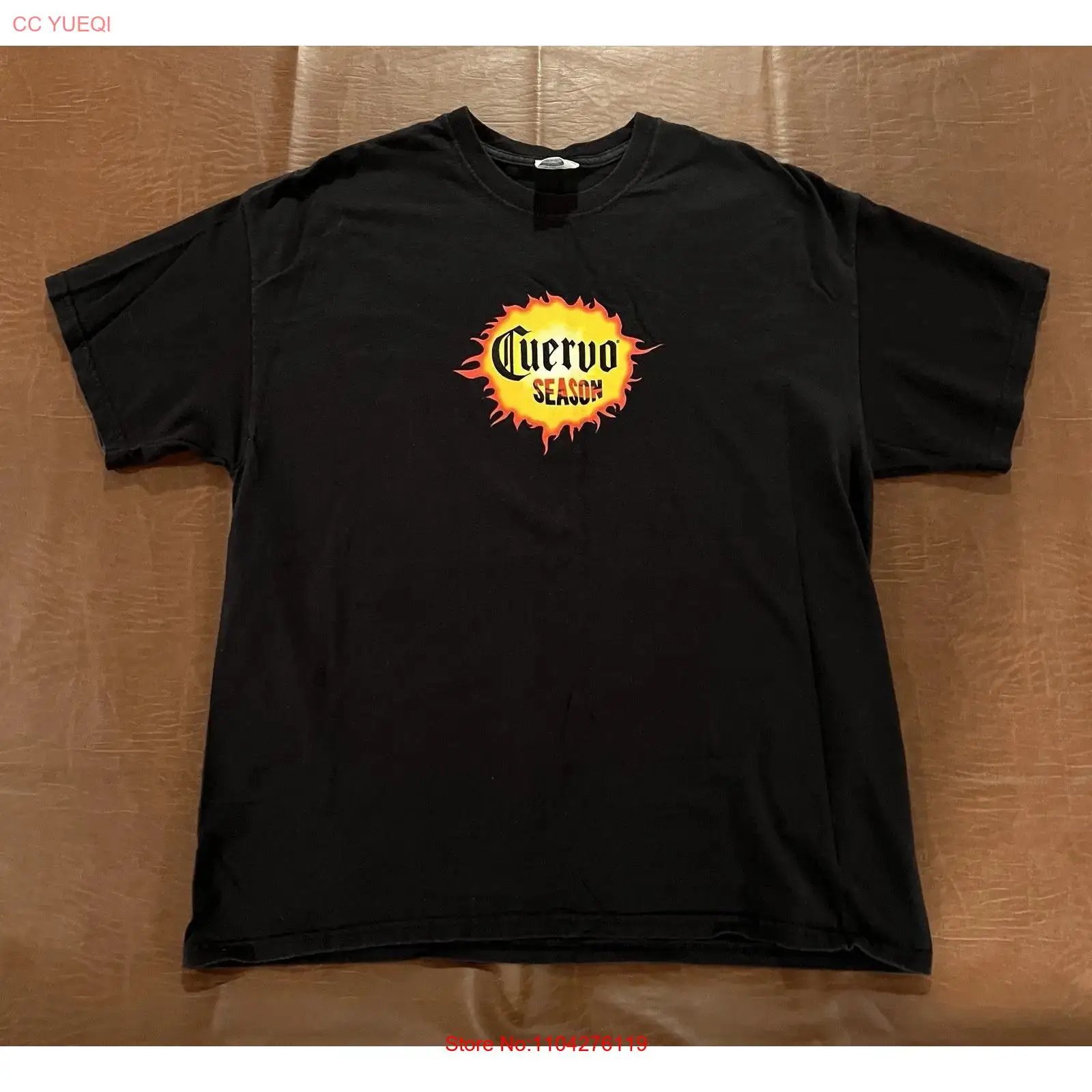 Vintage Fashion T Shirts - T-shirt vintage Jose Cuervo Tequila double