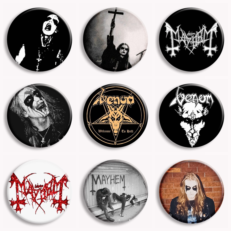 Vintage Fashion Collection - Rock Mayhem – broche à bouton