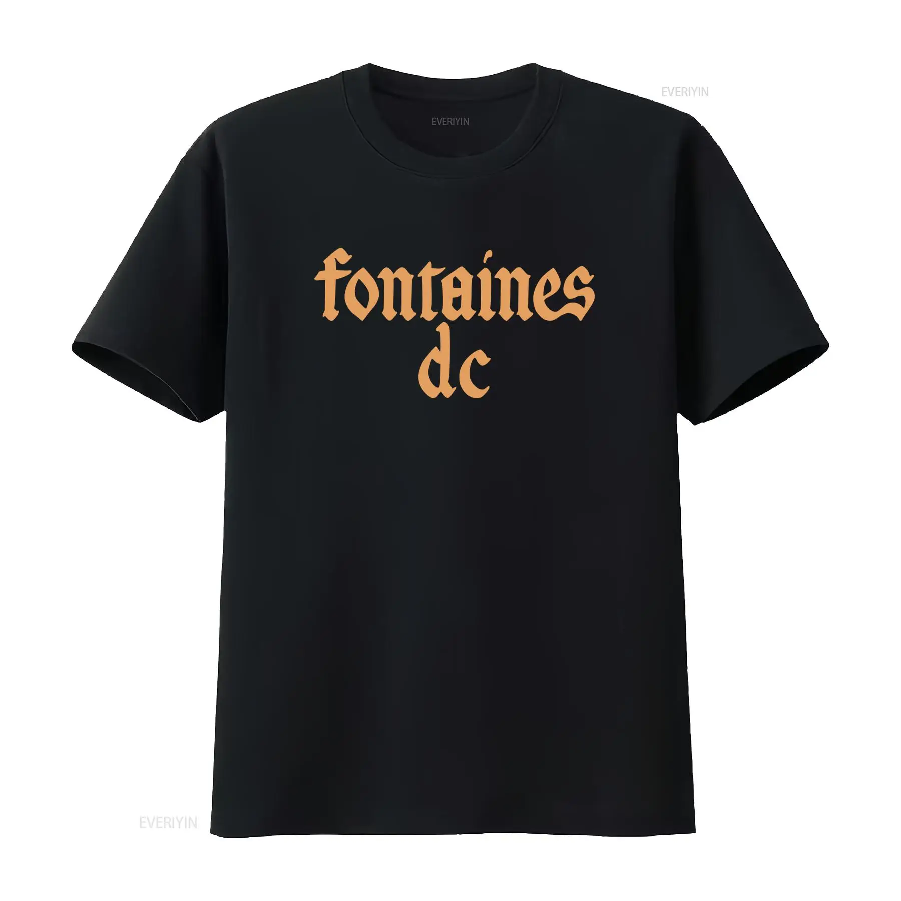 Vintage Fashion T Shirts - T-shirt noir « Gothic Logo »