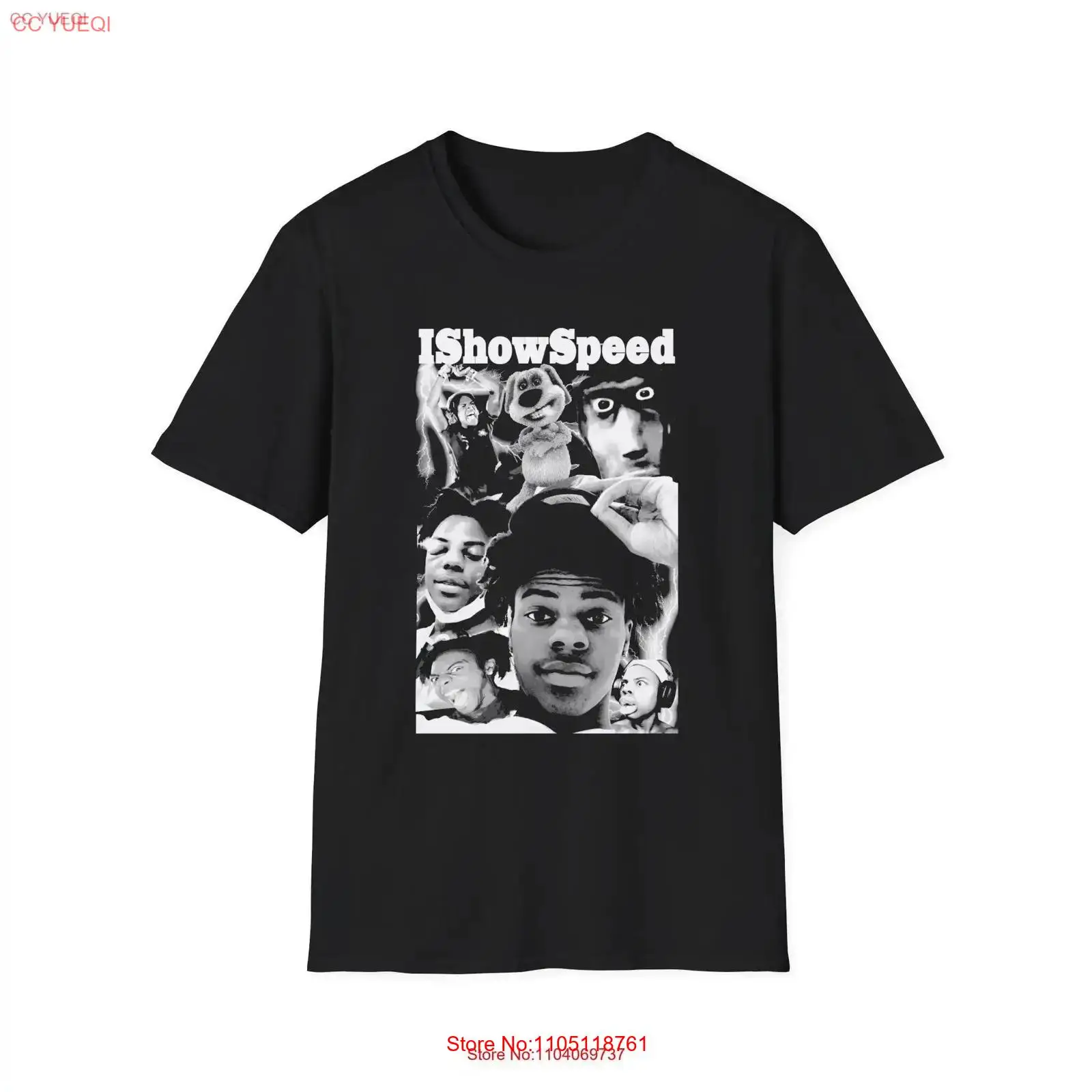Vintage Fashion Youtubers - IShowSpeed t-shirt Merch Fan Bootleg vitesse