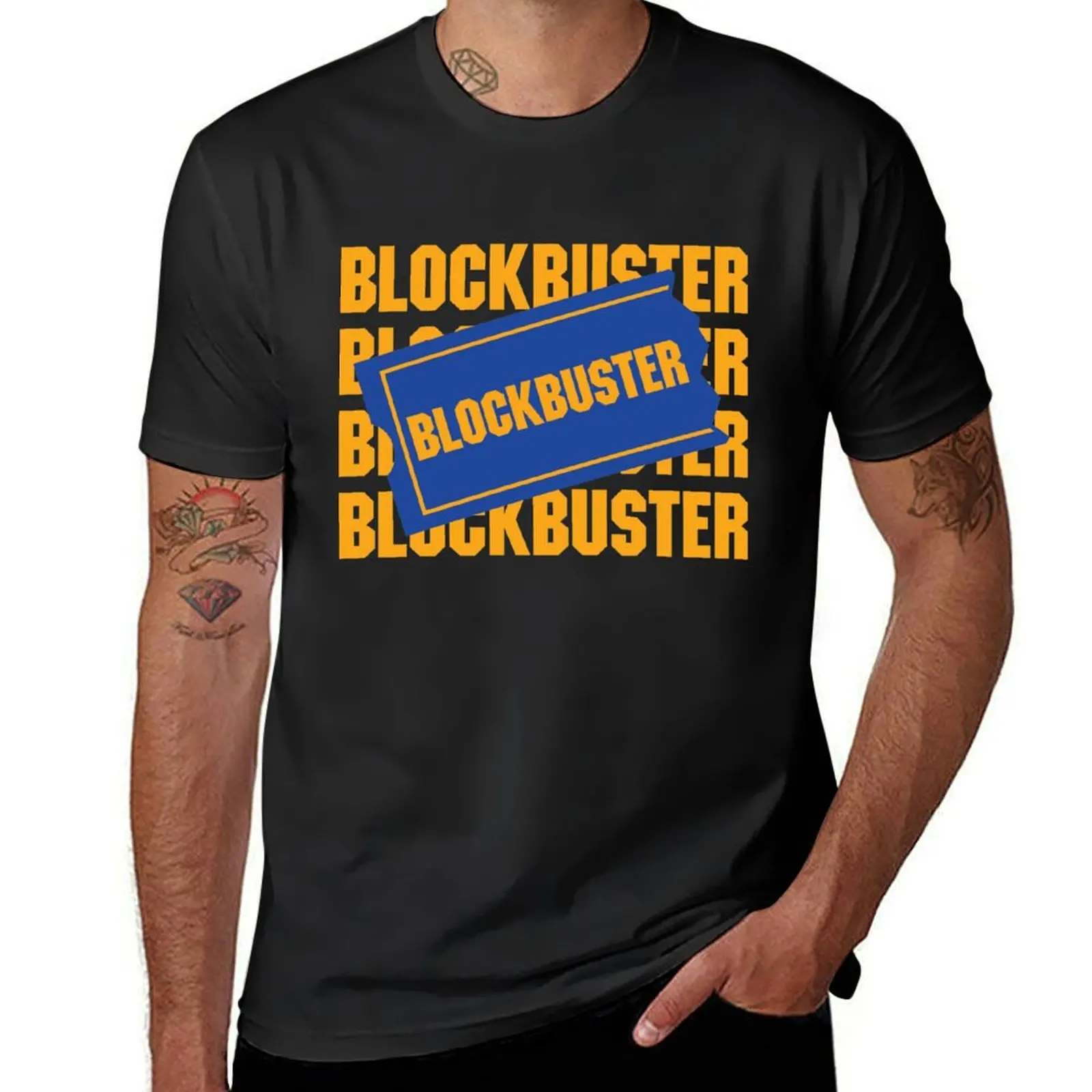 Vintage Fashion Rental - T-Shirt Imprimé Cigarbuster Video Rental PRLogo