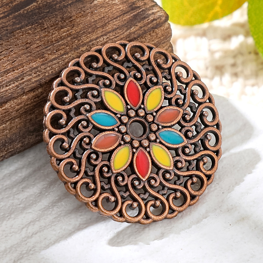 Vintage Fashion Stores - Breloques et pendentifs ronds vintage en