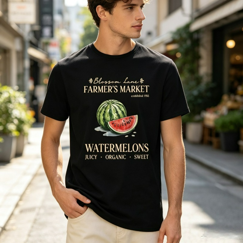 T-shirt Watermelon Farmer Mark - Vintage Fashion Market avis et prix