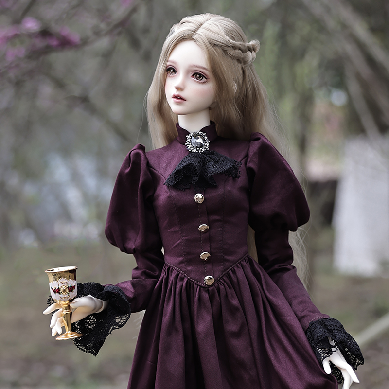 Elina-Robe violette aristocrat - Vintage Fashion Collection avis et prix