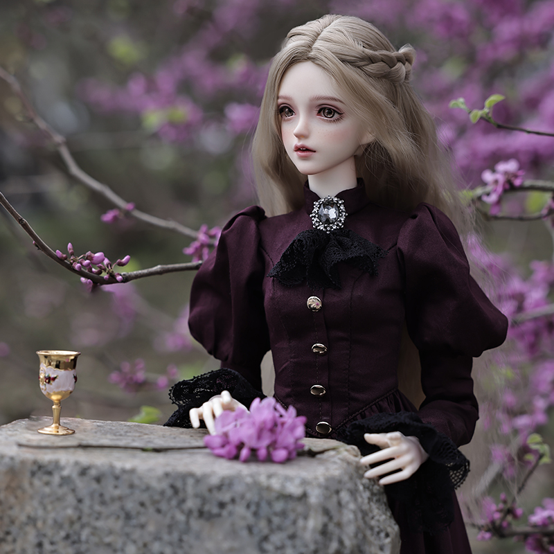 Elina-Robe violette aristocrat - Vintage Fashion Collection avis et prix