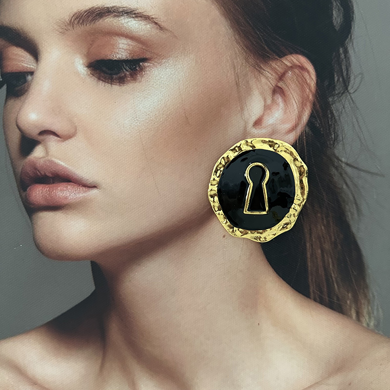 Boucles d'oreilles rondes en a - Vintage Fashion Collection avis et prix