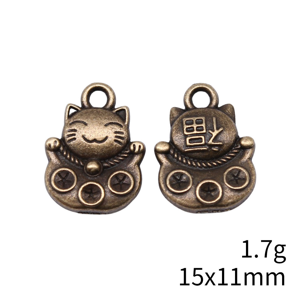 Breloques chat porte-bonheur,  - Vintage Fashion Stores avis et prix